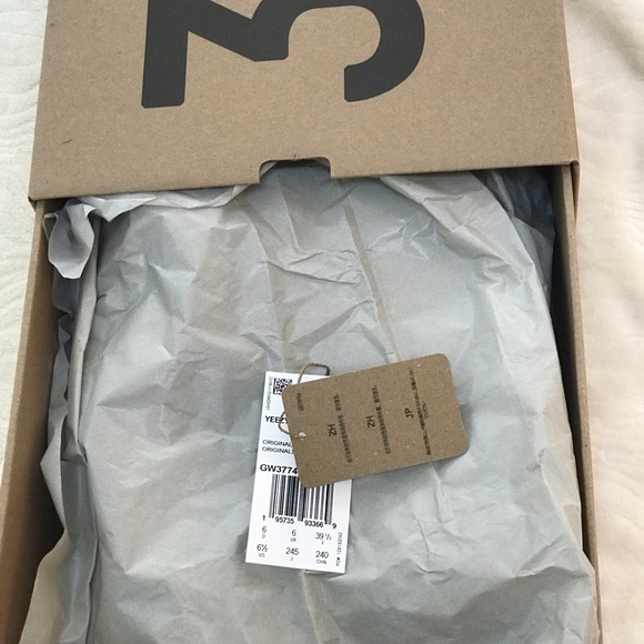 adidas🤎 YEEZY BOOST 350 V2 “MX Rock” 🤎like new ! Worn once size 6 1/2 unisex - Picture 8 of 11